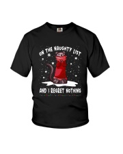 Ferret On The Naughty List And I Regret Shirt Youth T-Shirt thumbnail