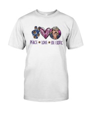 Peace Love Joe Exotic Shirt Premium Fit Mens Tee thumbnail