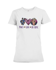 Peace Love Joe Exotic Shirt Premium Fit Ladies Tee thumbnail