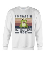 Vintage Im That Girl That Really Loves Frog Shirt Crewneck Sweatshirt thumbnail