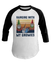 Vintage Hanging With My Gnomies Shirt Baseball Tee thumbnail