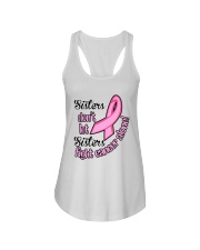 Sisters Dont Let Sisters Fight Cancer Alone Shirt Ladies Flowy Tank thumbnail