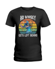 Vintage Stitch No Whisky Gets Left Behind Shirt Ladies T-Shirt thumbnail