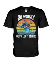 Vintage Stitch No Whisky Gets Left Behind Shirt V-Neck T-Shirt thumbnail