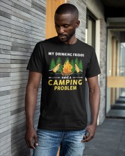Beers My Drinking Friends Have A Camping Shirt Classic T-Shirt apparel-classic-tshirt-lifestyle-front-41-b
