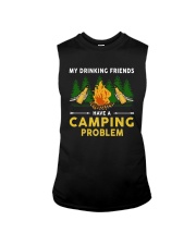 Beers My Drinking Friends Have A Camping Shirt Sleeveless Tee tile