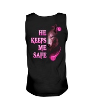 Wolf He Keeps Me Safe Shirt Unisex Tank thumbnail
