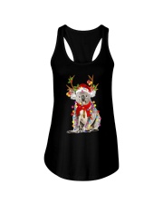 Koala Reindeer Christmas Light Shirt Ladies Flowy Tank thumbnail