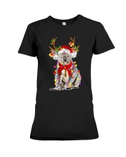 Koala Reindeer Christmas Light Shirt Premium Fit Ladies Tee thumbnail