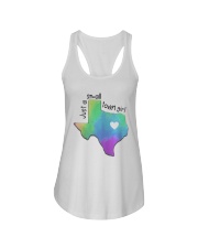 Heart Texas Just A Small Town Girl Shirt Ladies Flowy Tank thumbnail