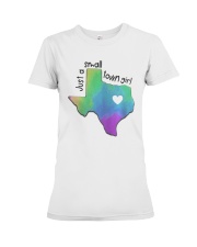 Heart Texas Just A Small Town Girl Shirt Premium Fit Ladies Tee thumbnail