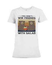 Flamingo Cry Me A River And Drown In Bitch Shirt Premium Fit Ladies Tee thumbnail