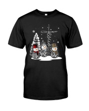 Faith Hope Love Snowman Christmas Jesus Shirt Premium Fit Mens Tee thumbnail