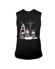 Faith Hope Love Snowman Christmas Jesus Shirt Sleeveless Tee thumbnail