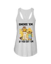 Honey Smoke Em If You Got Em Get The Shirt Ladies Flowy Tank thumbnail