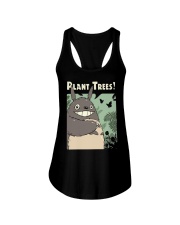 Totoro Plant Trees Shirt Ladies Flowy Tank thumbnail
