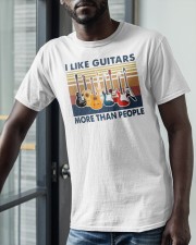 Vintage I Like Guitars More Than People Shirt Classic T-Shirt apparel-classic-tshirt-lifestyle-front-39