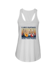 Vintage I Like Guitars More Than People Shirt Ladies Flowy Tank thumbnail