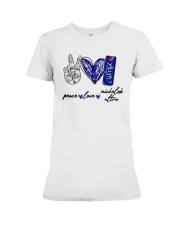 Peace Love Michelob Ultra Shirt Premium Fit Ladies Tee thumbnail