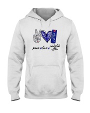 Peace Love Michelob Ultra Shirt Hooded Sweatshirt thumbnail