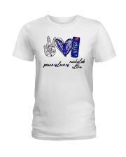Peace Love Michelob Ultra Shirt Ladies T-Shirt thumbnail
