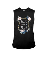 Flower Back The Blue Shirt Sleeveless Tee thumbnail