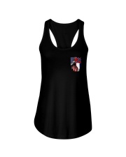 Mississippi And American Flag Shirt Ladies Flowy Tank thumbnail