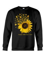 Sunflower Accept Understand Love Autism Shirt Crewneck Sweatshirt thumbnail