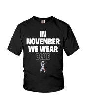 In November We Wear Blue T1D T-Shirt Youth T-Shirt thumbnail