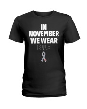 In November We Wear Blue T1D T-Shirt Ladies T-Shirt thumbnail