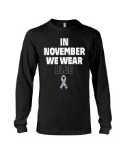 In November We Wear Blue T1D T-Shirt Long Sleeve Tee thumbnail