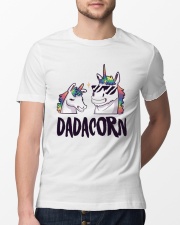Dadacorn Unicorn Dad 2018 Shirt Classic T-Shirt lifestyle-mens-crewneck-front-13