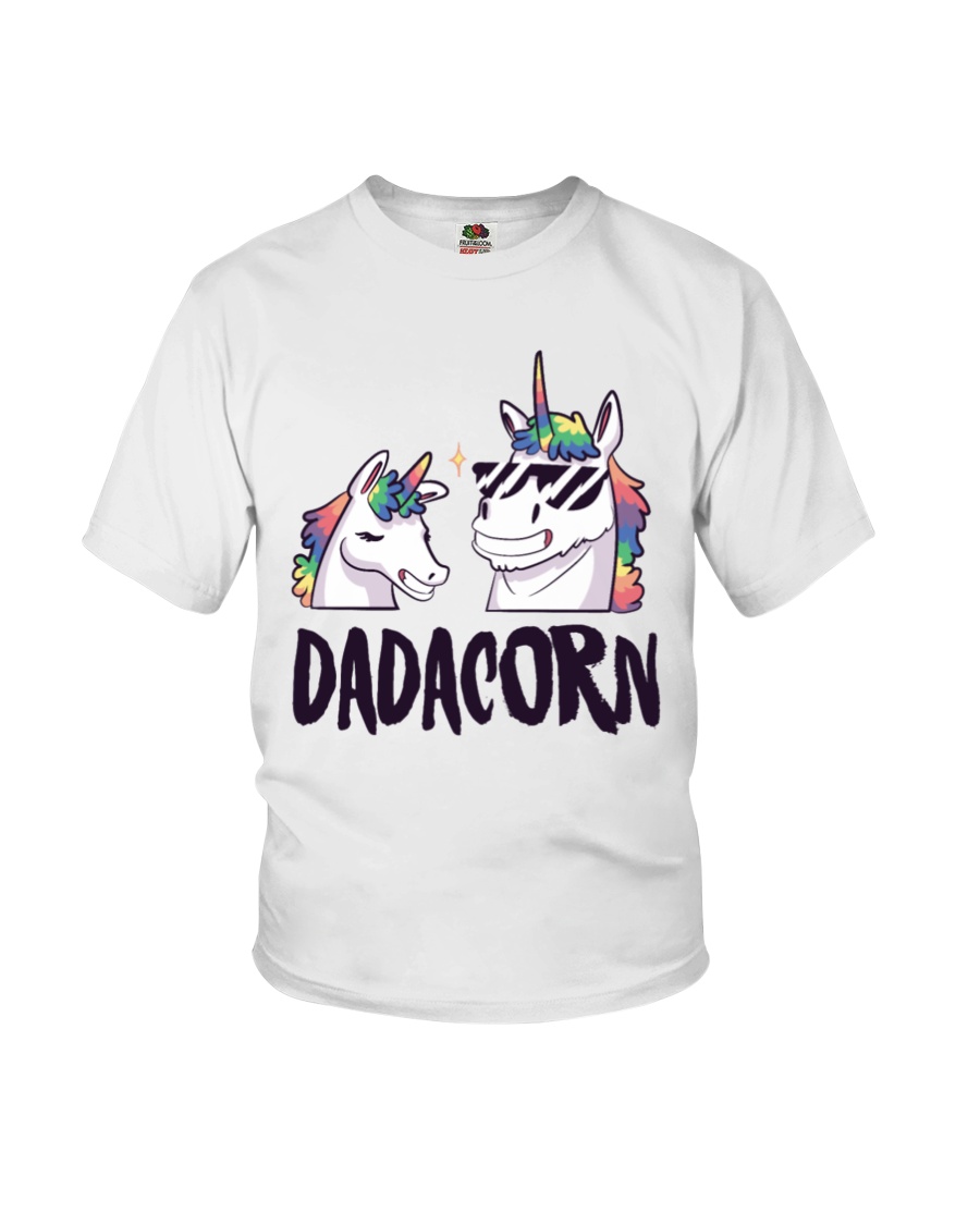 Dadacorn Unicorn Dad 2018 Shirt Youth T-Shirt