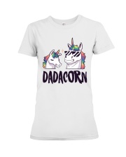 Dadacorn Unicorn Dad 2018 Shirt Premium Fit Ladies Tee thumbnail