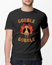 Gobble Gobble Thanksgiving Shirt Classic T-Shirt lifestyle-mens-crewneck-front-13