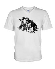 Big Bad Wolf Halloween Unisex Shirt V-Neck T-Shirt thumbnail