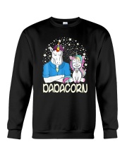 Dadacorn Unicorn Dad Shirt Crewneck Sweatshirt thumbnail