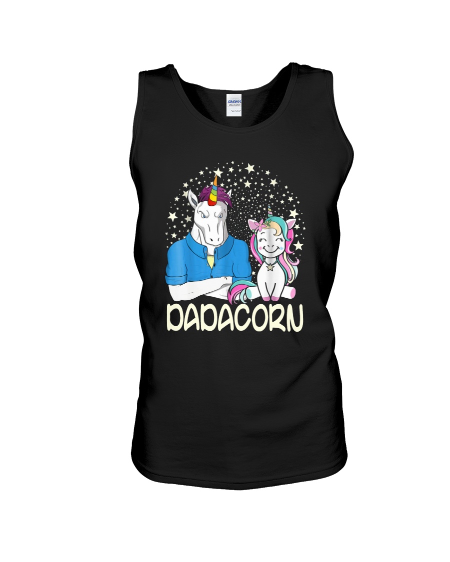 Dadacorn Unicorn Dad Shirt Unisex Tank