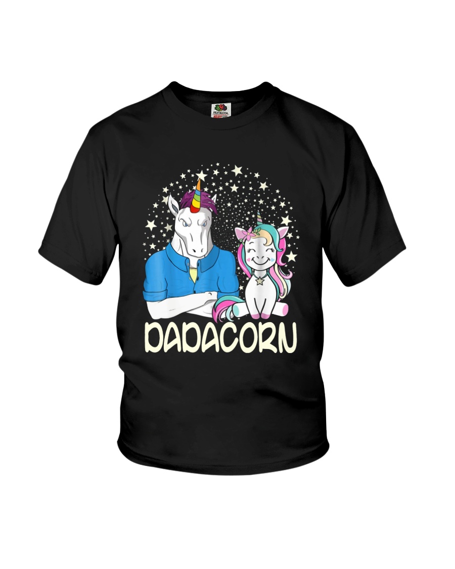 Dadacorn Unicorn Dad Shirt Youth T-Shirt