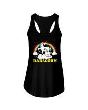 Dadacorn Matching Unicorn Shirt Ladies Flowy Tank thumbnail