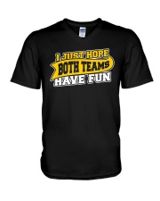 Women I Just Hope Both Teams Have Fun Shirt V-Neck T-Shirt thumbnail