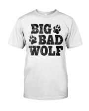 Womens Big Bad Wolf T-Shirt Classic T-Shirt front