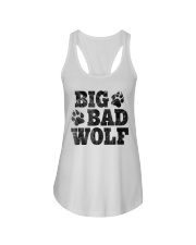 Womens Big Bad Wolf T-Shirt Ladies Flowy Tank thumbnail