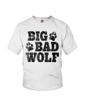 Womens Big Bad Wolf T-Shirt Youth T-Shirt thumbnail