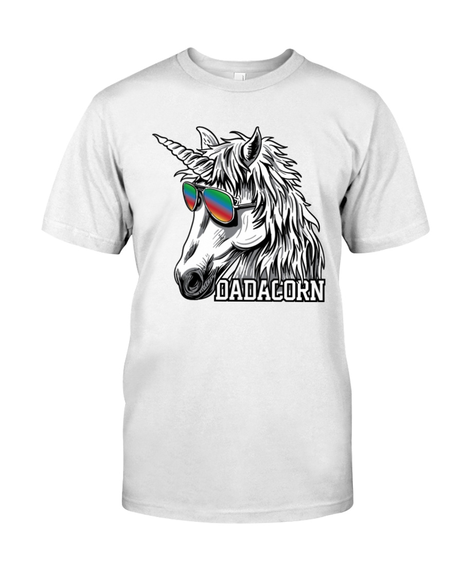 Dadacorn Unicorn Dad T-Shirt Classic T-Shirt