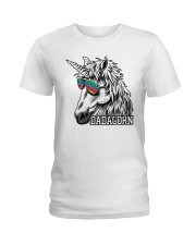 Dadacorn Unicorn Dad T-Shirt Ladies T-Shirt thumbnail