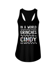In A World Full Of Grinches Tee Shirt Ladies Flowy Tank thumbnail