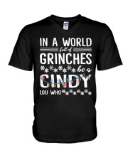 In A World Full Of Grinches Tee Shirt V-Neck T-Shirt thumbnail