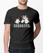 Dadacorn Unicorn Dad T-Shirt Classic T-Shirt lifestyle-mens-crewneck-front-13