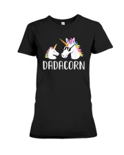 Dadacorn Unicorn Dad T-Shirt Premium Fit Ladies Tee thumbnail